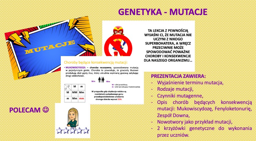 Genetyka - MUTACJE