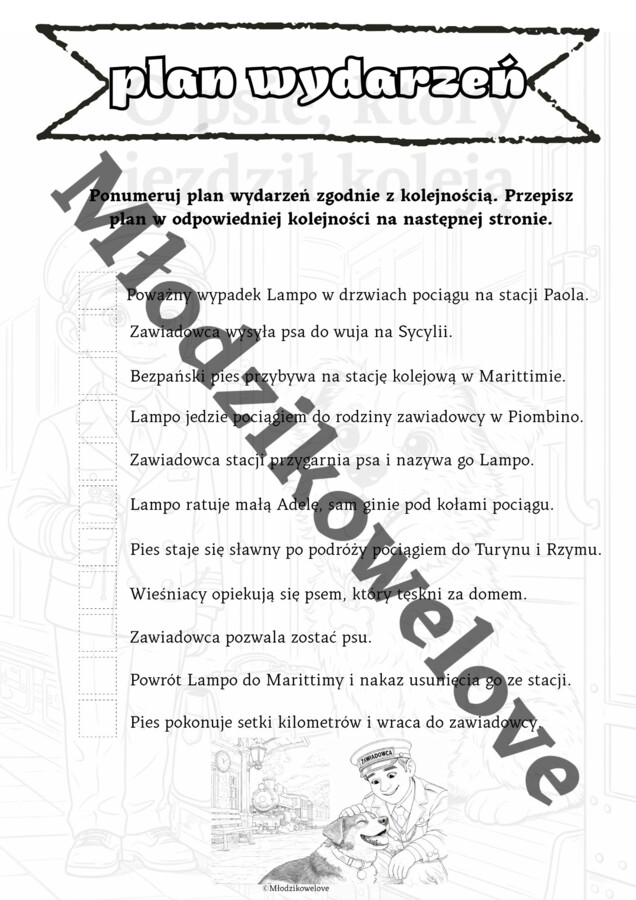 Lekturownik- O psie, który jeździł koleją