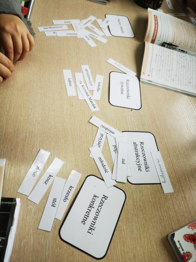 Rzeczownik - podział i przypadki