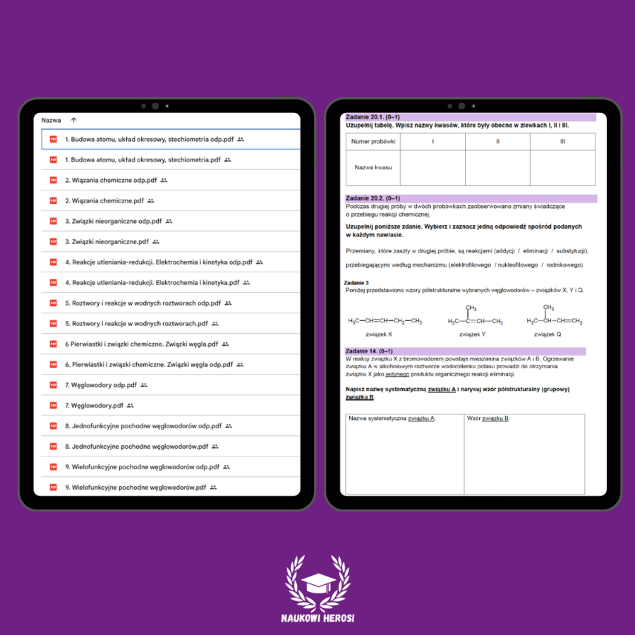 Zbiór zadań maturalnych - Chemia