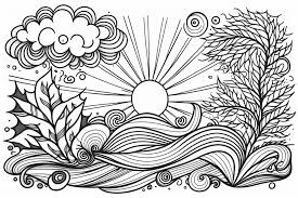 Kolorowanki z częściami mowy