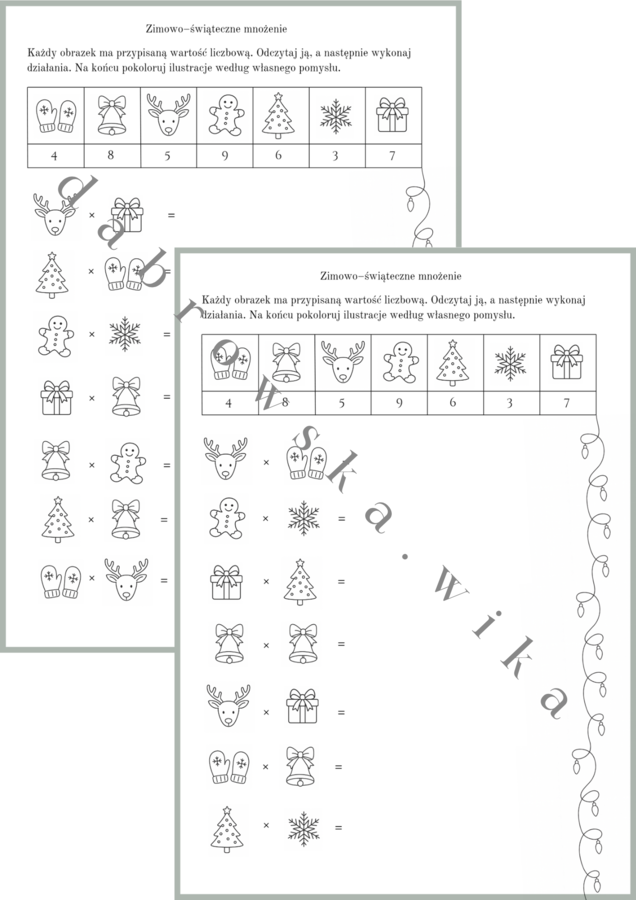 Zimowo-świąteczne mnożenie