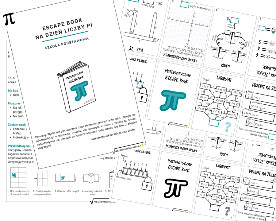 Escape book na Dzień Liczby Pi