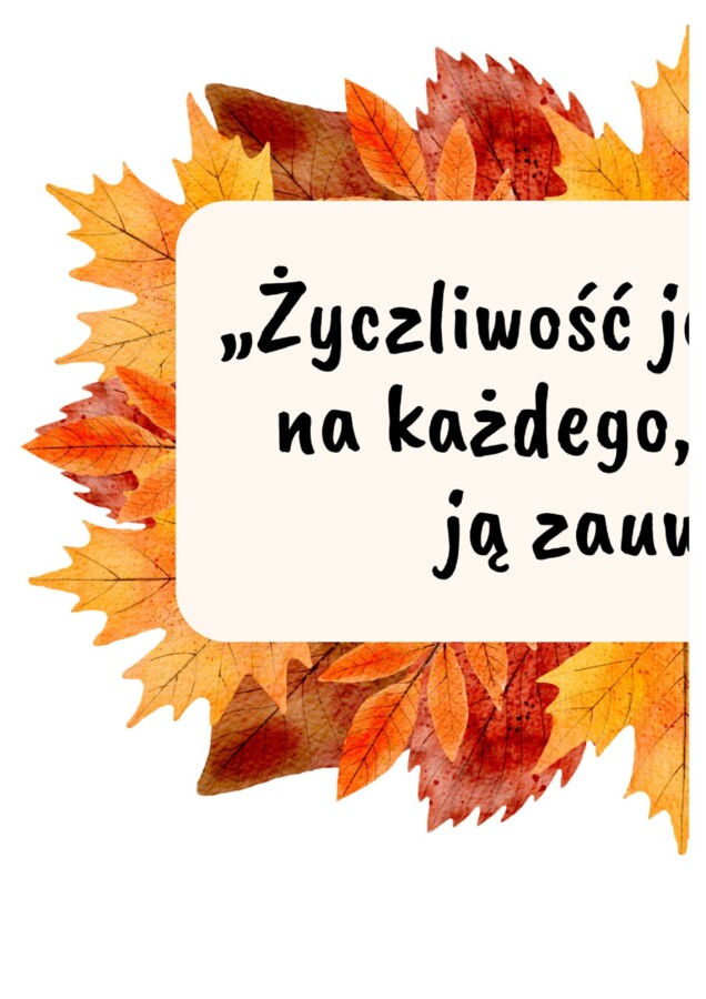 Zestaw materiałów na DZIEŃ ŻYCZLIWOŚCI