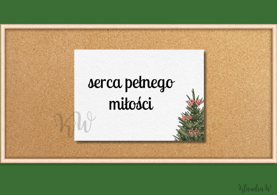 Gazetka z życzeniami na Boże Narodzenie - wersja 2