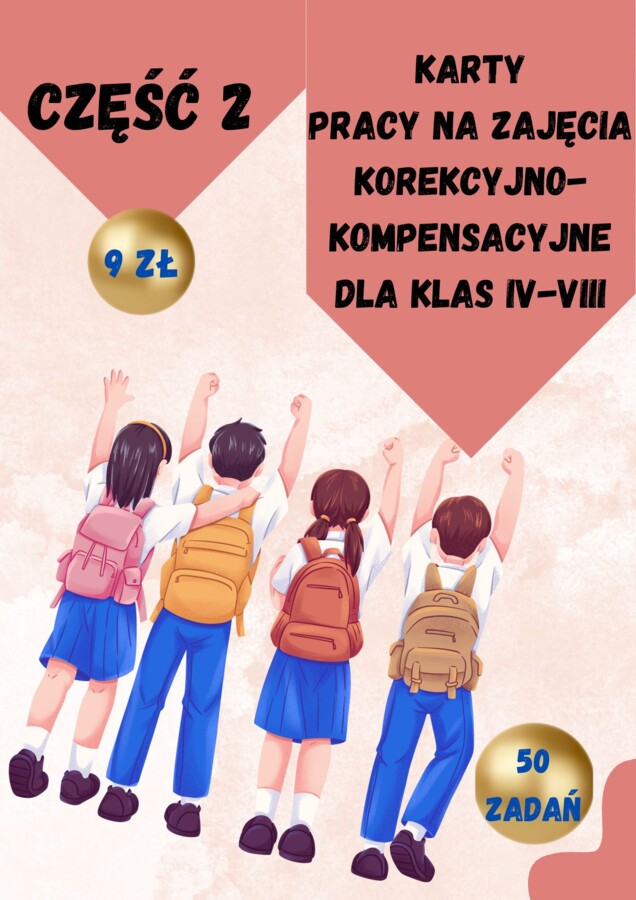 DRUGA część zestawu kreatywnych kart pracy dla klas 4-8