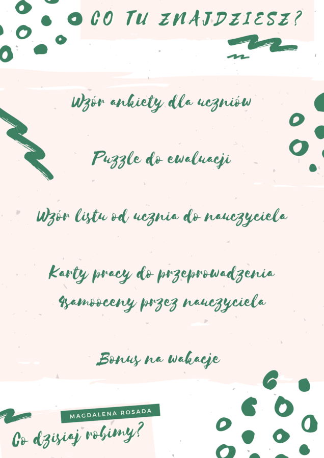 Karty pracy: Ewaluacja pracy nauczyciela