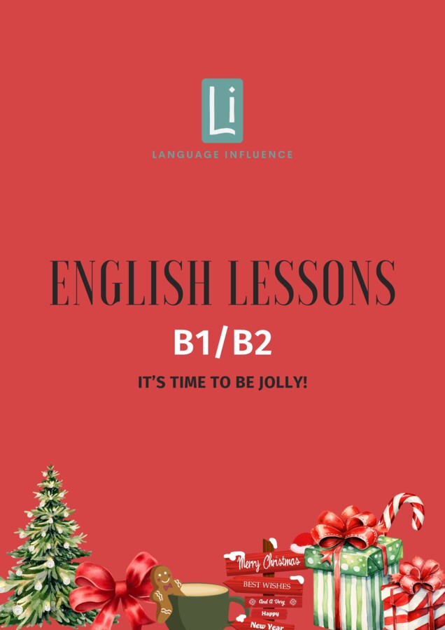 Angielski B1/B2 - Lekcja Christmas - "It's time to be jolly!"