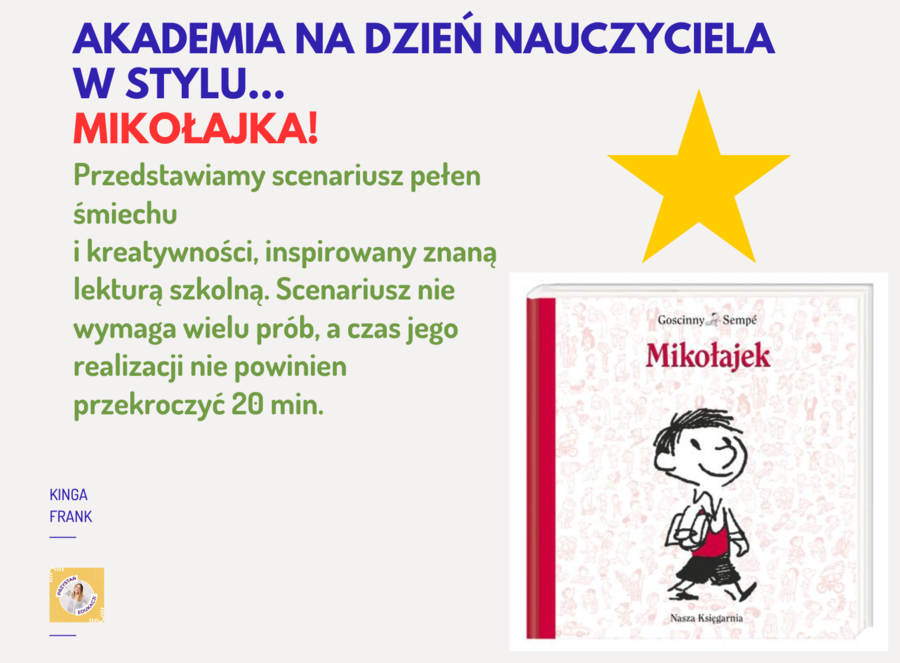 🎭 Humorystyczny scenariusz na Dzień Edukacji Narodowej w stylu MIKOŁAJKA! 🎉