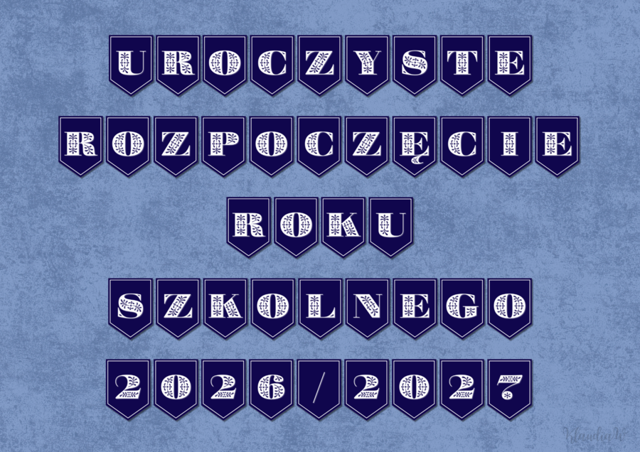 Uroczyste Rozpoczęcie Roku Szkolnego 2026/2027 - girlanda