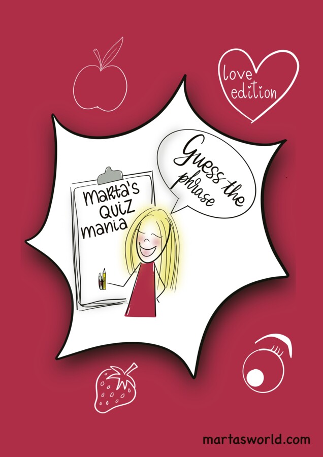 💘📘 Guess the Phrase – Love Edition Materiał dydaktyczny do nauki języka angielskiego