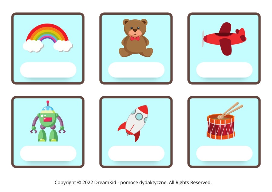 ZNACZKI DO SZATNI - 60 ZNACZKÓW