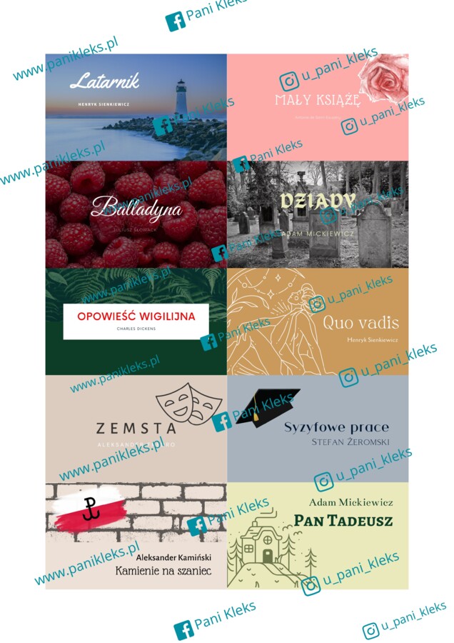 Wizytówki lekturowe