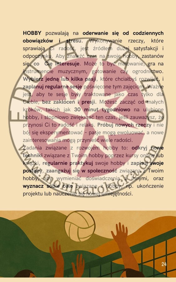 SZTUKA ODPOCZYNKU - poradnik nie tylko dla nauczycieli