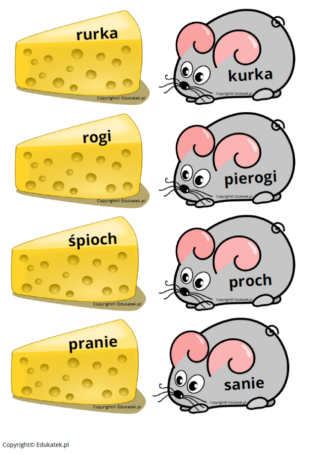 Polowanie na rymy – utrwalanie czytania