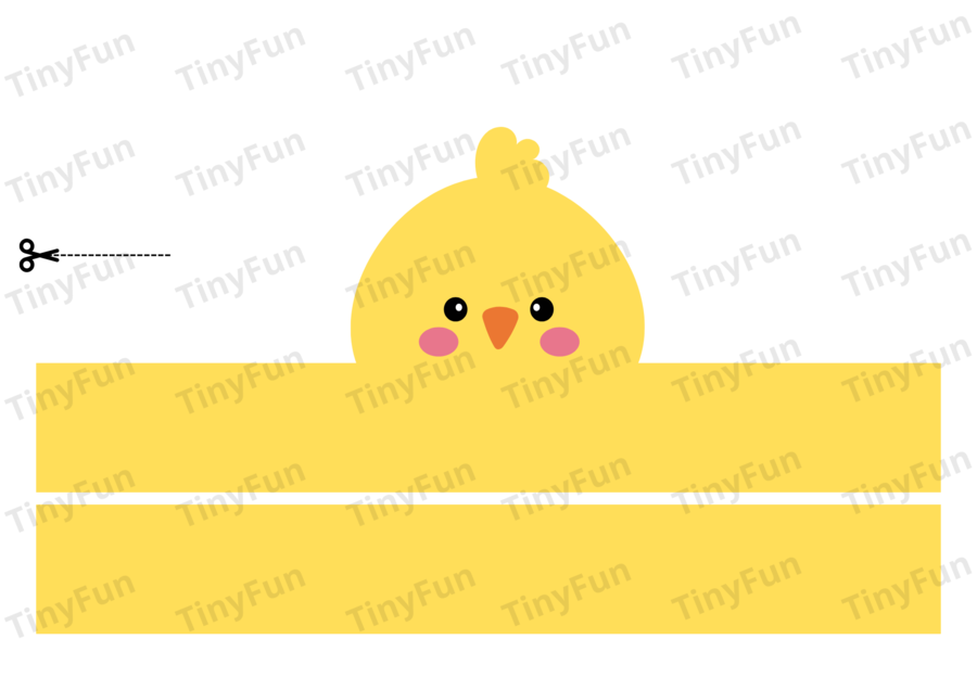 Wielkanocne opaski – kurczaczek, zajączek, owieczka