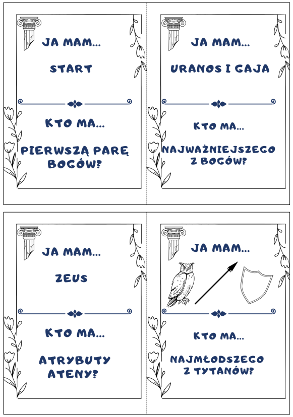 Ja mam...Kto ma? Mity greckie, Mitologia Jan Parandowski