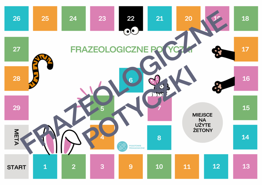Frazeologiczne potyczki (gra planszowa)