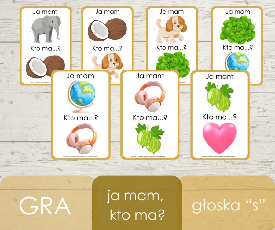 Ja mam, kto ma? - głoska "S"