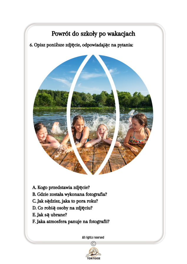 Powrót do szkoły po wakacjach