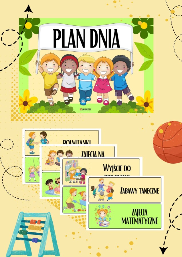 PLAN DNIA ORGANIZACJA DNIA PRZEDSZKOLE ŻŁOBEK