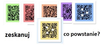 Słuch fonemowy, kody QR