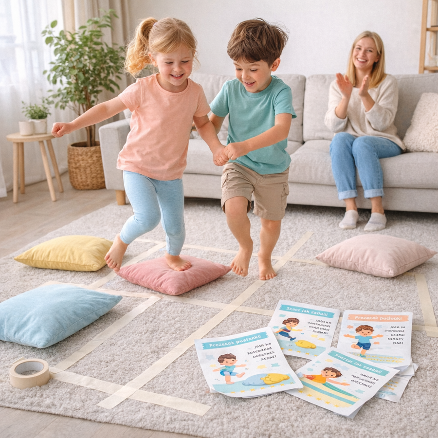 Domowy tor przeszkód