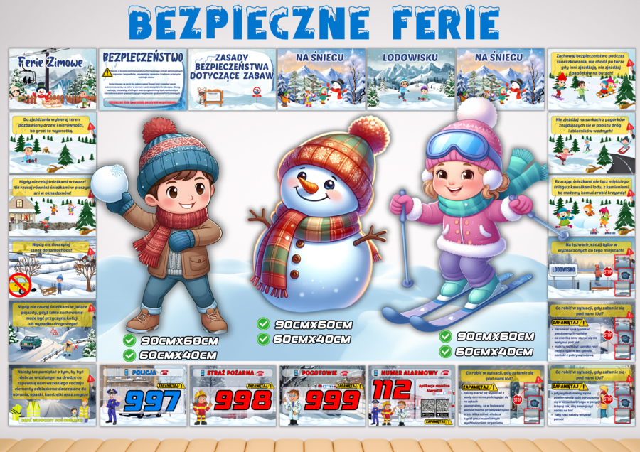 BEZPIECZNE FERIE - Gazetka szkolna