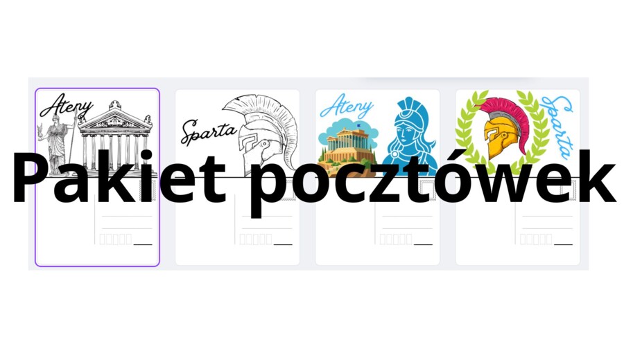 Pocztówki ze starożytnej Grecji