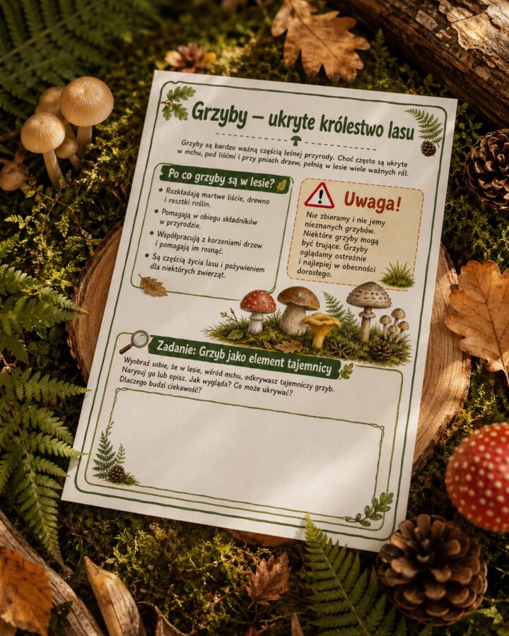 Grzyby - ukryte królestwo lasu