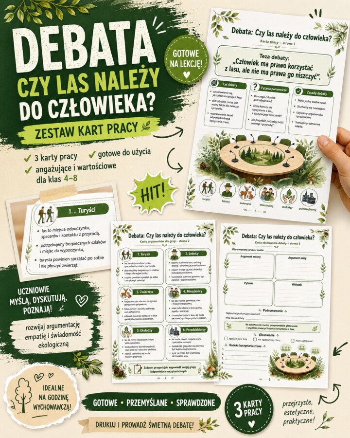 Debata: czy las należy do człowieka?