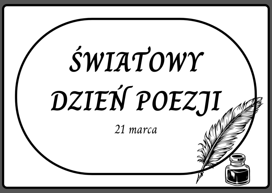 ŚWIATOWY DZIEŃ POEZJI – cytaty – gazetka – 21 str. – fiszki – wersja 2