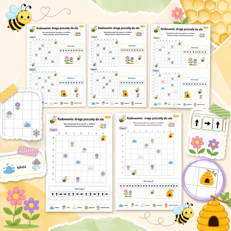 Kodowanie: droga pszczoły do ula