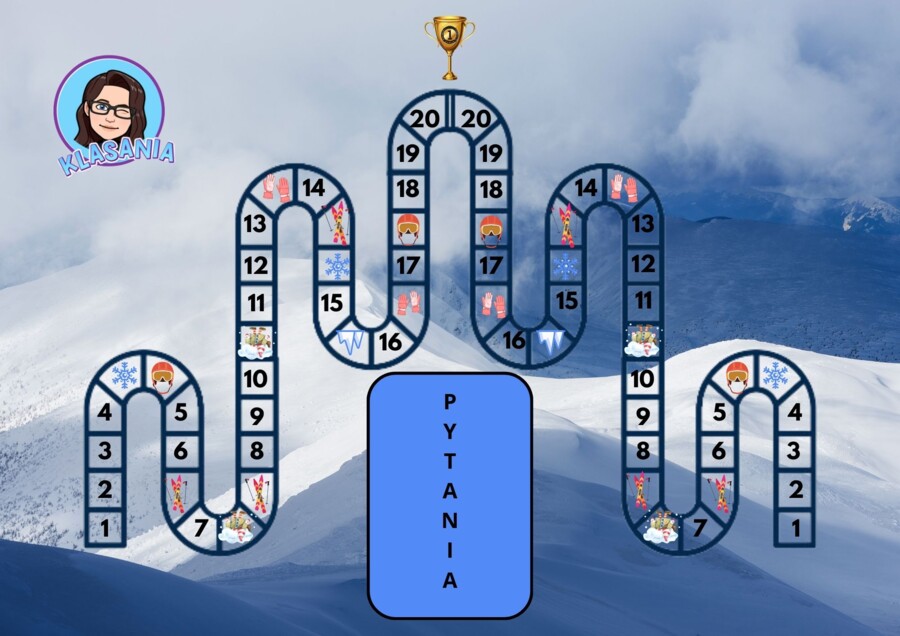 Górskie wyzwanie- gra planszowa
