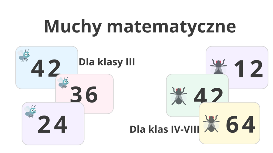 Muchy matematyczne — gra ruchowa z matematyką w roli głównej!