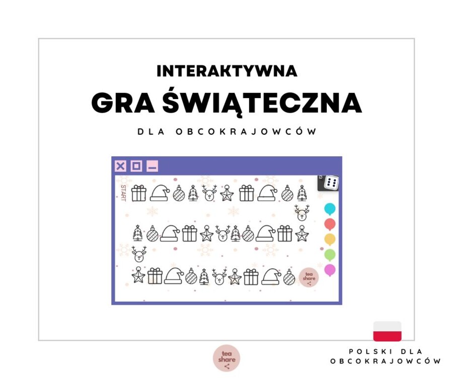 🎄✨ Świąteczna interaktywna gra dla obcokrajowców! ✨🎄