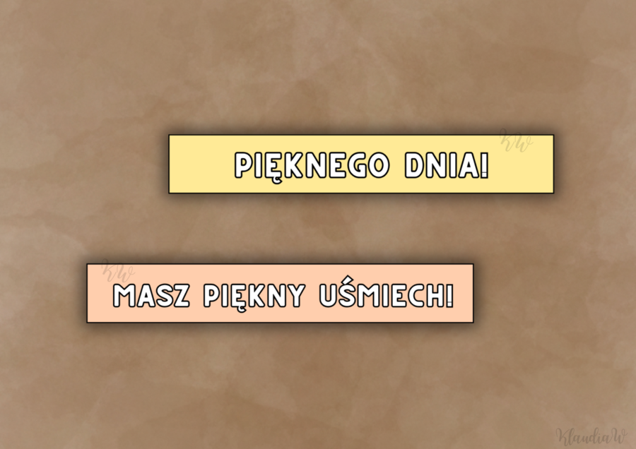 DZIEŃ ŻYCZLIWOŚCI - ZESTAW