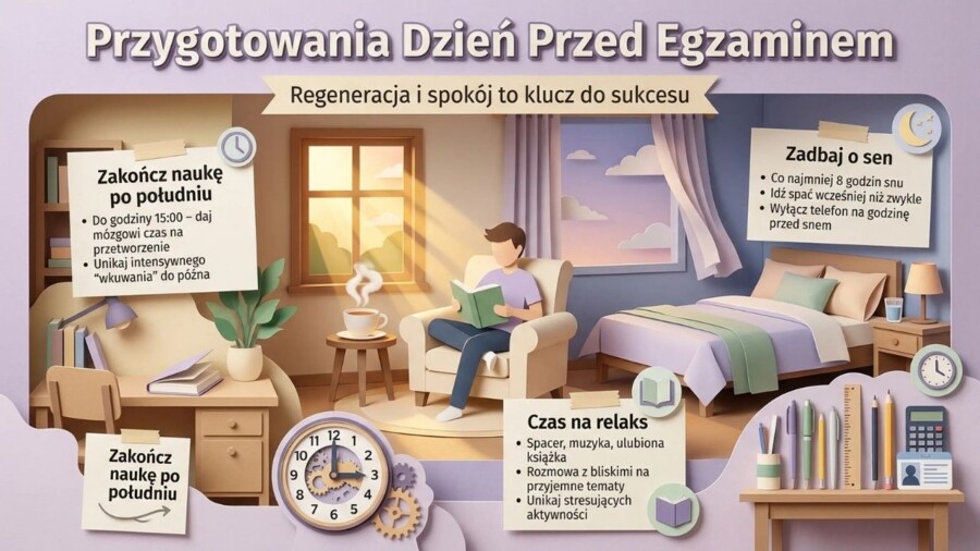 Egzamin Ósmoklasisty - przewodnik dla ucznia (gazetka/prezentacja)