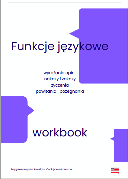 ANGIELSKI - Funkcje językowe 1 dla klasy 6/7/8