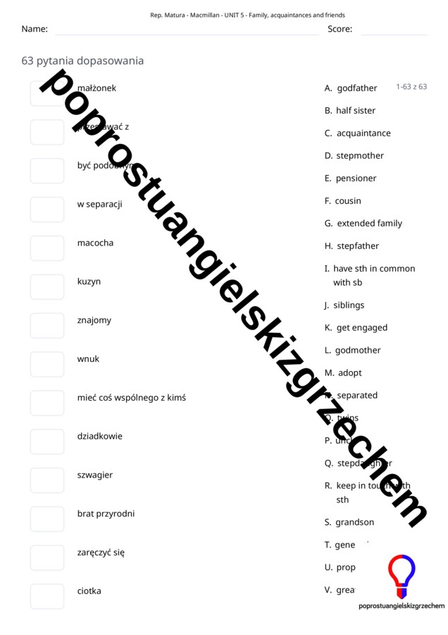 Repetytorium – Podręcznik do szkół ponadpodstawowych (Macmillan) – Unit 5 – testy