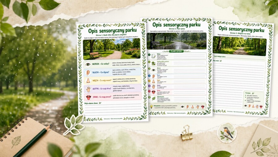 Opis sensoryczny parku