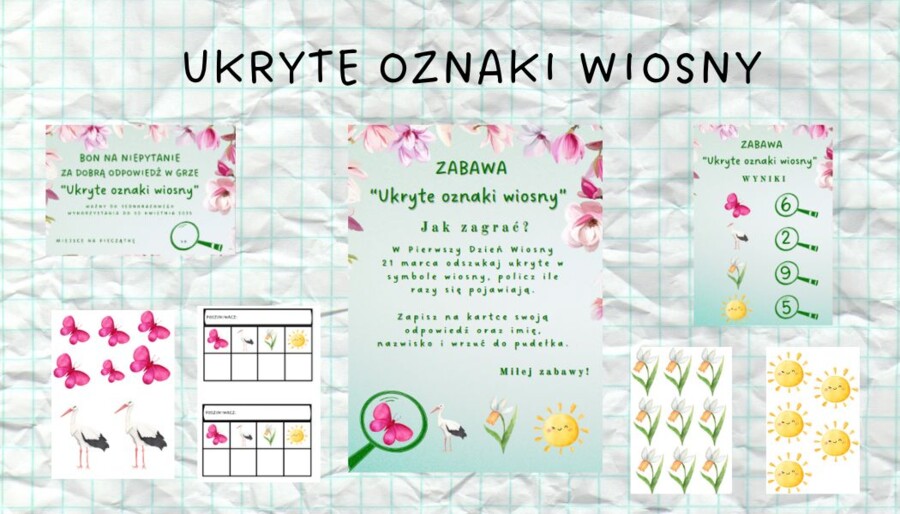Poszukiwanie Ukrytych Oznak Wiosny