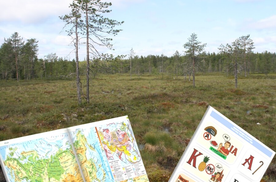 Rebusy o tajdze i tundrze - karta pracy