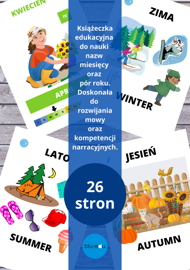 Miesiące – pory roku A4