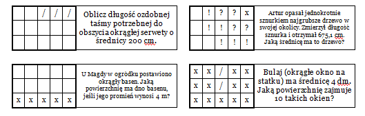 Ukryty obrazek - obwód i pole koła