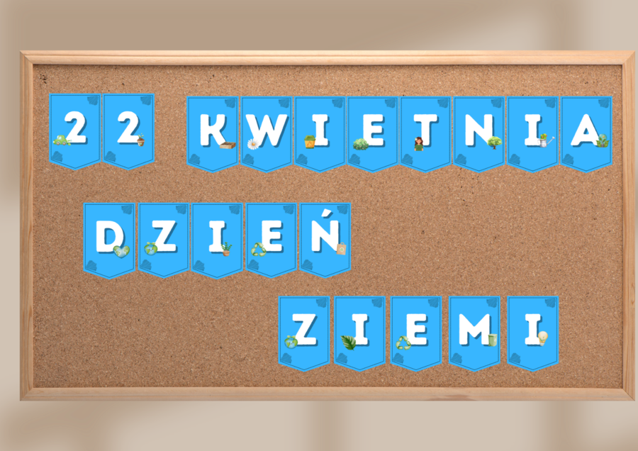 GIRLANDA NA DZIEŃ ZIEMI