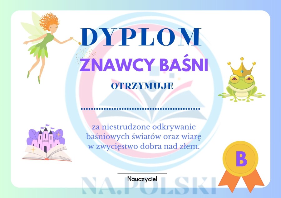 Dyplom Znawcy Baśni