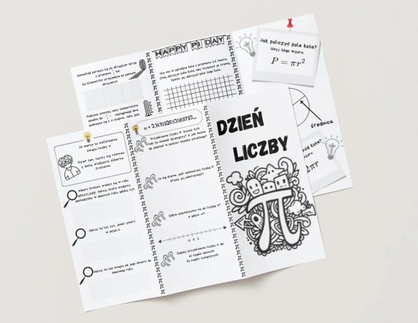 Dzień liczby Pi - broszura. Dzień liczby Pi. Dzień Matematyki.