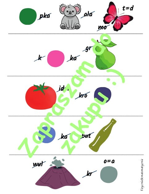 Rebusy z kropką w roli głównej - Dzień Kropki.