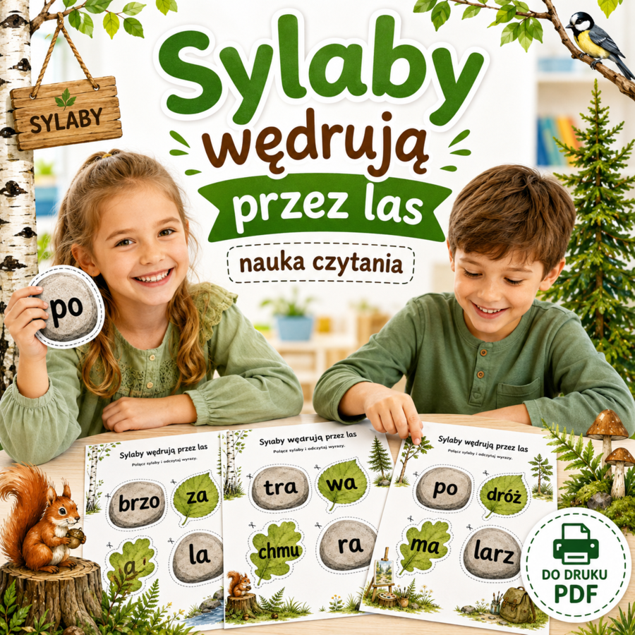 Sylaby wędrują przez las